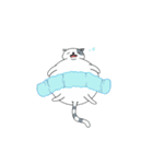 ブヨブヨ猫（個別スタンプ：1）