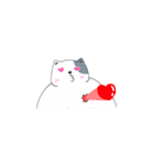 ブヨブヨ猫（個別スタンプ：24）