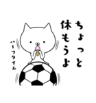 サッカー好きの為のスタンプ☆6☆軽～い編（個別スタンプ：19）