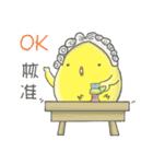 Golden chicken ＆Black chicken（個別スタンプ：3）