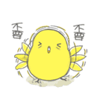 Golden chicken ＆Black chicken（個別スタンプ：4）