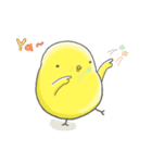 Golden chicken ＆Black chicken（個別スタンプ：17）