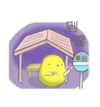 Golden chicken ＆Black chicken（個別スタンプ：37）