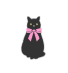 黒猫のルナ（個別スタンプ：2）