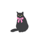 黒猫のルナ（個別スタンプ：3）