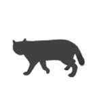 黒猫のルナ（個別スタンプ：7）