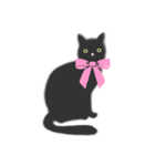 黒猫のルナ（個別スタンプ：8）