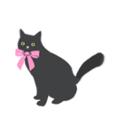 黒猫のルナ（個別スタンプ：11）