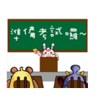 Mom,Dad and teacher's lovely dialogue（個別スタンプ：26）