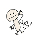 らくがきを（個別スタンプ：4）