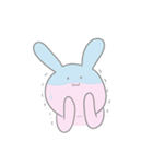 つやつやうさぎスタンプ（個別スタンプ：4）