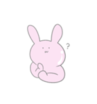 つやつやうさぎスタンプ（個別スタンプ：5）