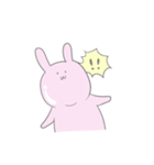 つやつやうさぎスタンプ（個別スタンプ：7）
