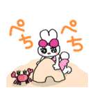 モテたい！うさぎのフランソワーズ〜夏編〜（個別スタンプ：20）