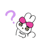 モテたい！うさぎのフランソワーズ〜夏編〜（個別スタンプ：28）