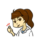 Radiation Technologist YI-MEI（個別スタンプ：4）