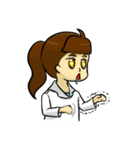 Radiation Technologist YI-MEI（個別スタンプ：34）