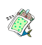 まぐろぺす（個別スタンプ：3）