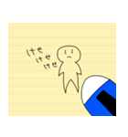 ノートらくがき（個別スタンプ：4）