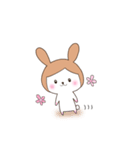 うさぎのみやちゃん（個別スタンプ：1）