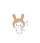 うさぎのみやちゃん（個別スタンプ：3）