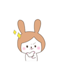 うさぎのみやちゃん（個別スタンプ：17）