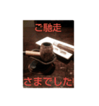 シガー(葉巻)を楽しむ紳士淑女のスタンプ.4（個別スタンプ：13）