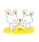 ぴょんぴょんみみの夏休み（個別スタンプ：13）