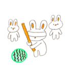 ぴょんぴょんみみの夏休み（個別スタンプ：16）