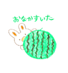 ぴょんぴょんみみの夏休み（個別スタンプ：20）