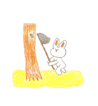 ぴょんぴょんみみの夏休み（個別スタンプ：37）