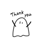 しろいあいつ。（個別スタンプ：3）