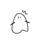 しろいあいつ。（個別スタンプ：6）