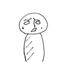 たまにリアルな棒人間（個別スタンプ：1）