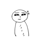 たまにリアルな棒人間（個別スタンプ：2）