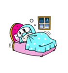 A cute little girl, PPorong (English)（個別スタンプ：2）