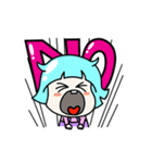 A cute little girl, PPorong (English)（個別スタンプ：7）