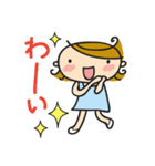 funny mama in summer.（個別スタンプ：9）