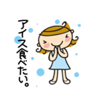 funny mama in summer.（個別スタンプ：11）