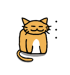 やる気がないネコ（個別スタンプ：1）