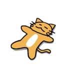 やる気がないネコ（個別スタンプ：4）