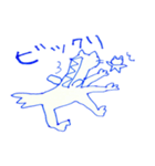 There beside the horse cat（個別スタンプ：3）
