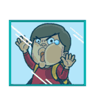 Yamei's attack.（個別スタンプ：40）