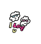 Mr Cloudy ＆ Friends（個別スタンプ：1）