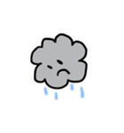 Mr Cloudy ＆ Friends（個別スタンプ：3）