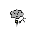 Mr Cloudy ＆ Friends（個別スタンプ：8）