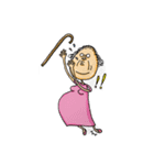 Hi Grandma（個別スタンプ：19）