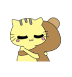 Small yellow cat 3（個別スタンプ：14）