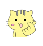 Small yellow cat 3（個別スタンプ：22）