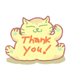 Fat cats.（個別スタンプ：1）